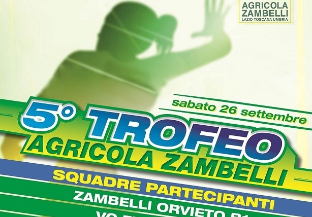 Locandina 5° Trofeo Agricola Zambelli